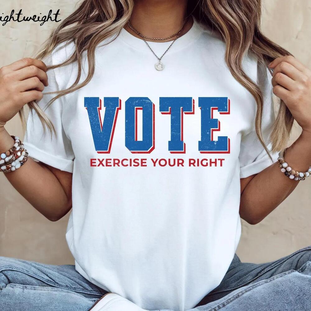 Voter Advocacy Distressed Lightweight T-Shirt